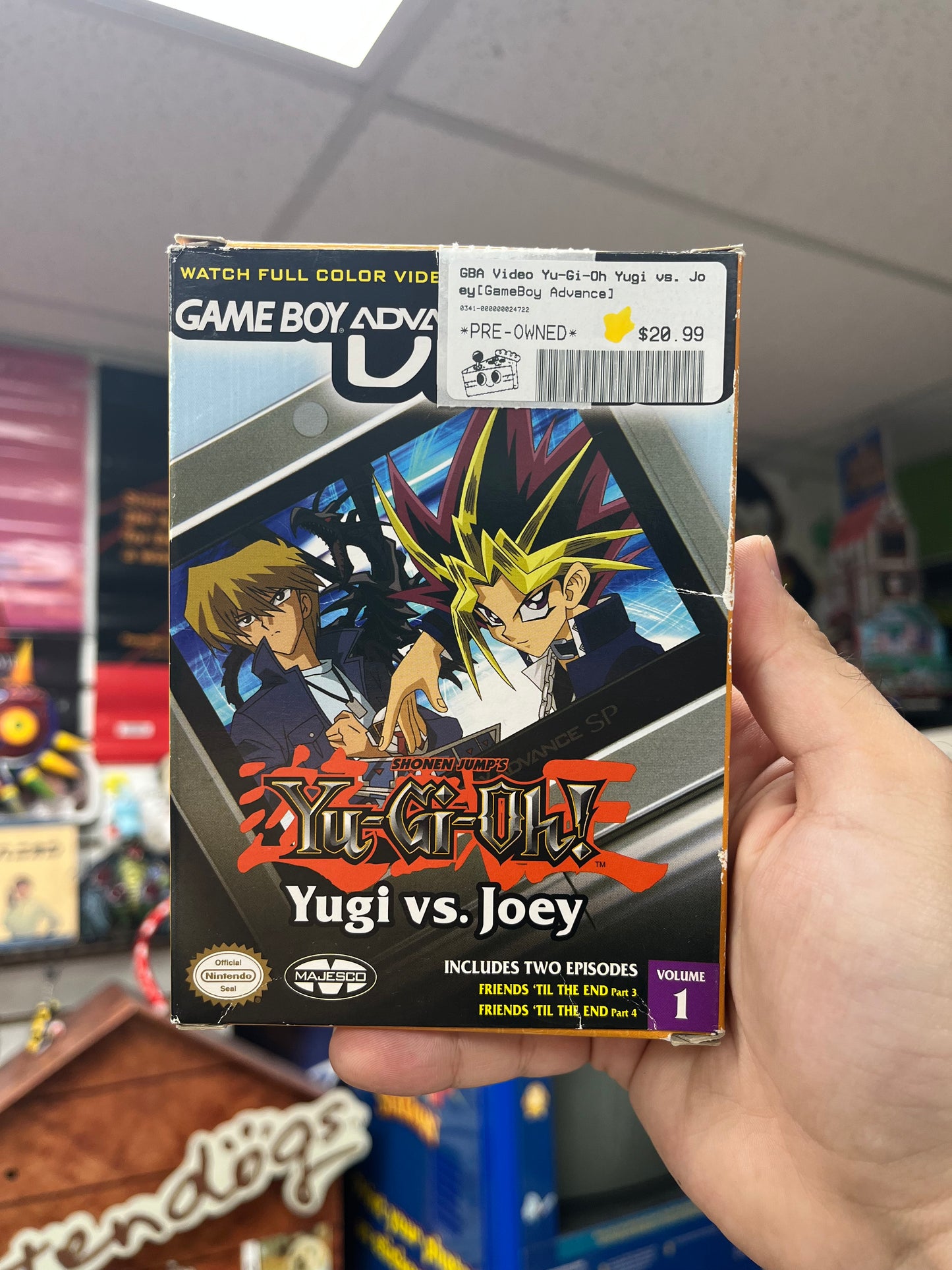 Yu-Gi-Oh Yugi vs. Joey - GBA Video CiB
