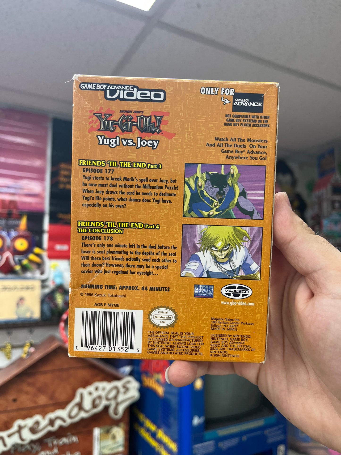 Yu-Gi-Oh Yugi vs. Joey - GBA Video CiB