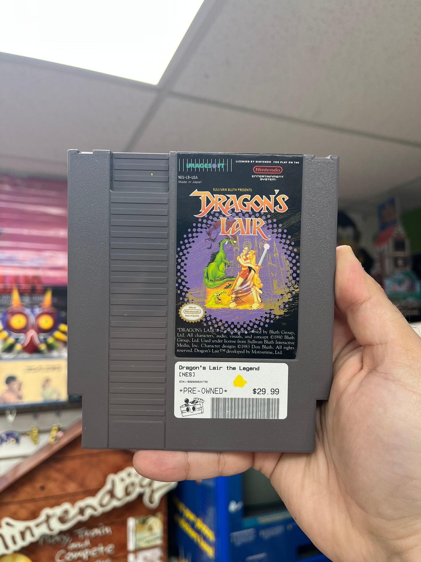 Dragon's Lair - NES Loose