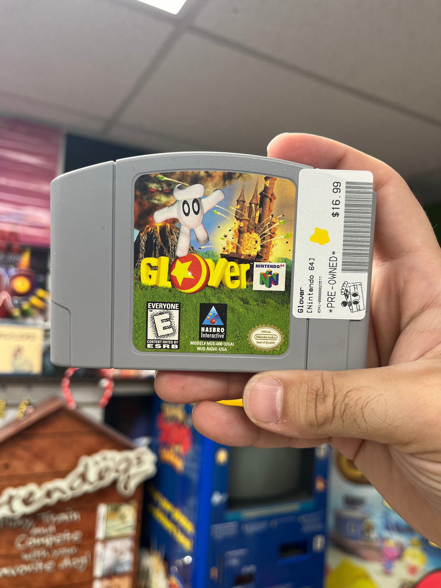 Glover - N64 Loose
