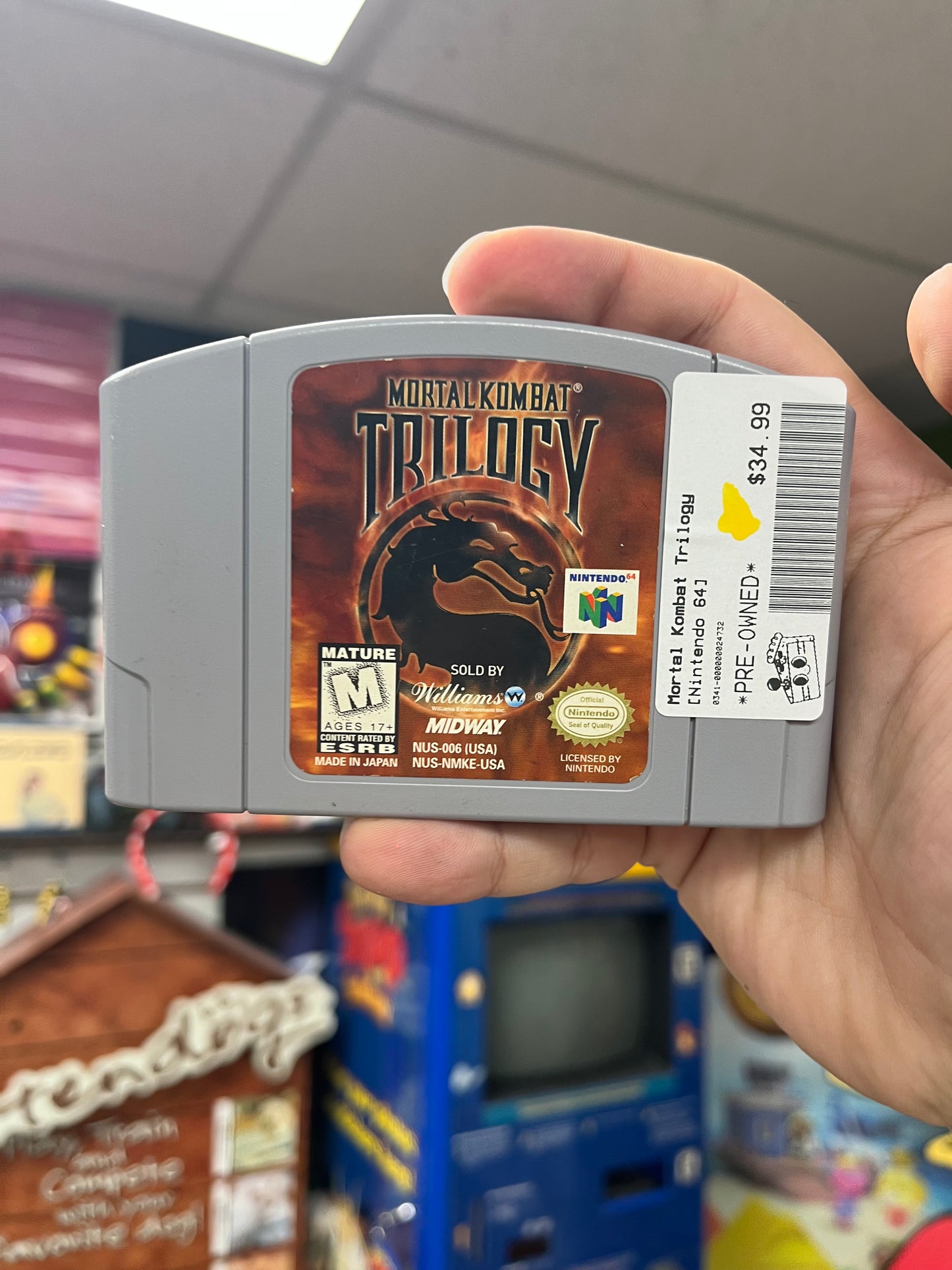 Mortal Kombat Trilogy - N64 Loose
