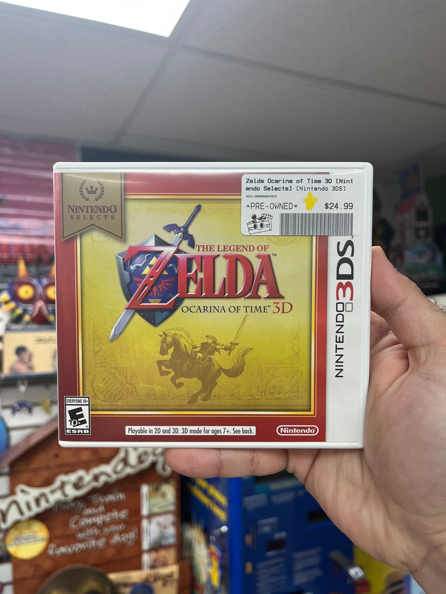 Zelda: Ocarina of Time 3D [Nintendo Selects] - 3DS CiB
