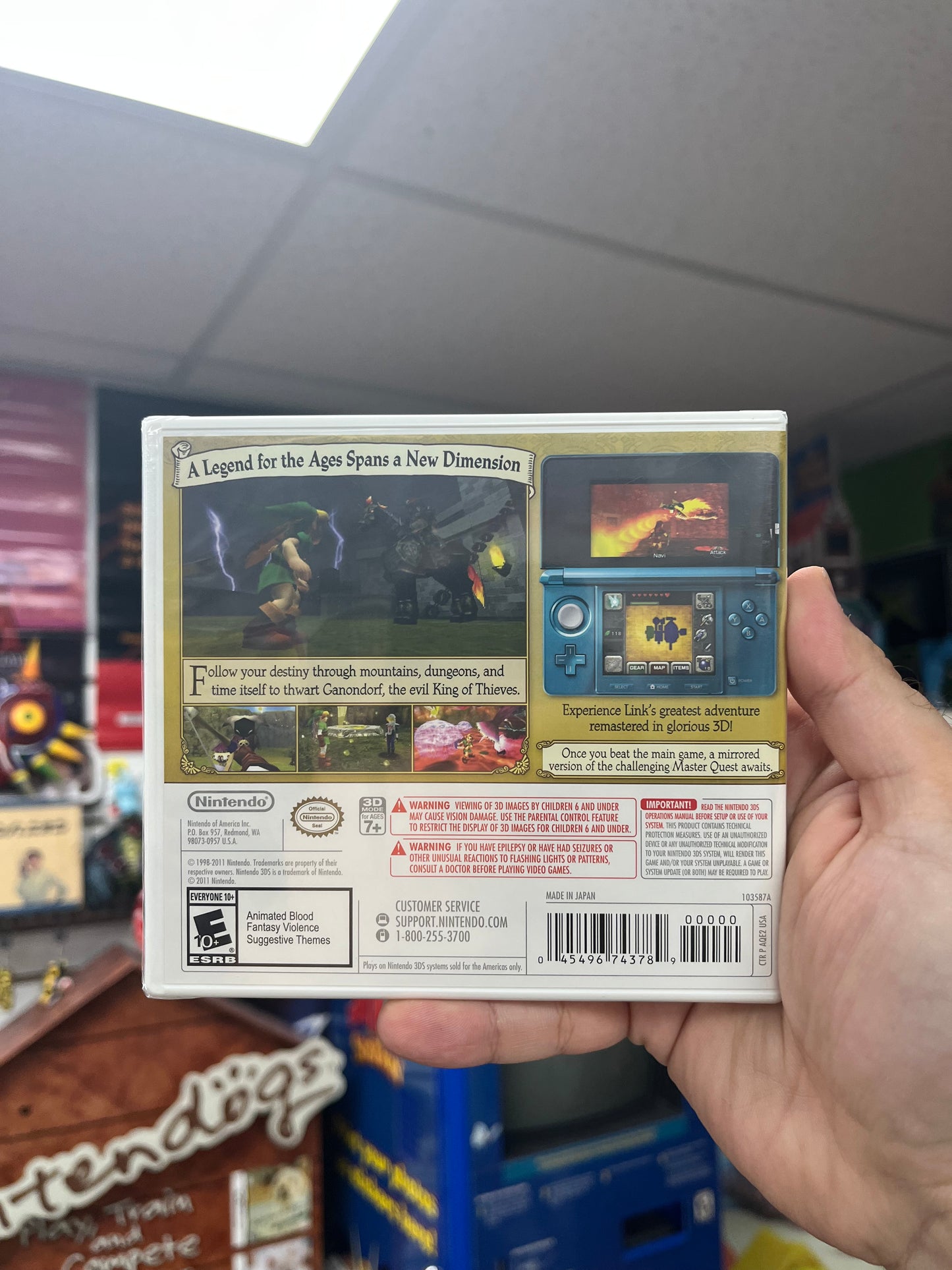 Zelda: Ocarina of Time 3D - 3DS Sealed