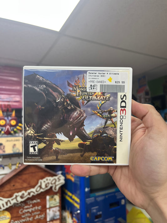 Monster Hunter 4 Ultimate - 3DS CiB