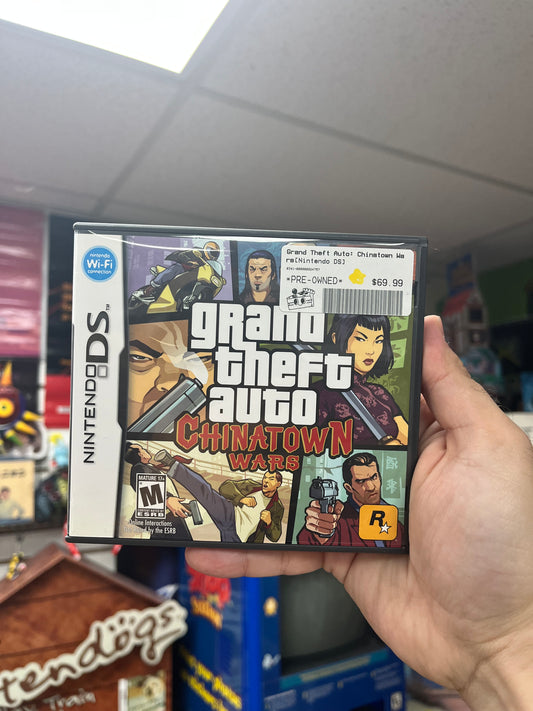 Grand Theft Auto Chinatown Wars - DS CiB