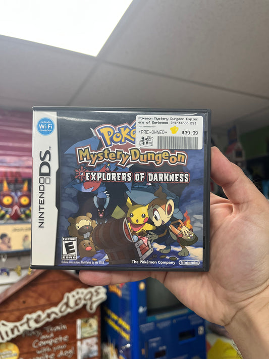 Pokemon Mystery Dungeon: Explorers of Darkness - DS CiB