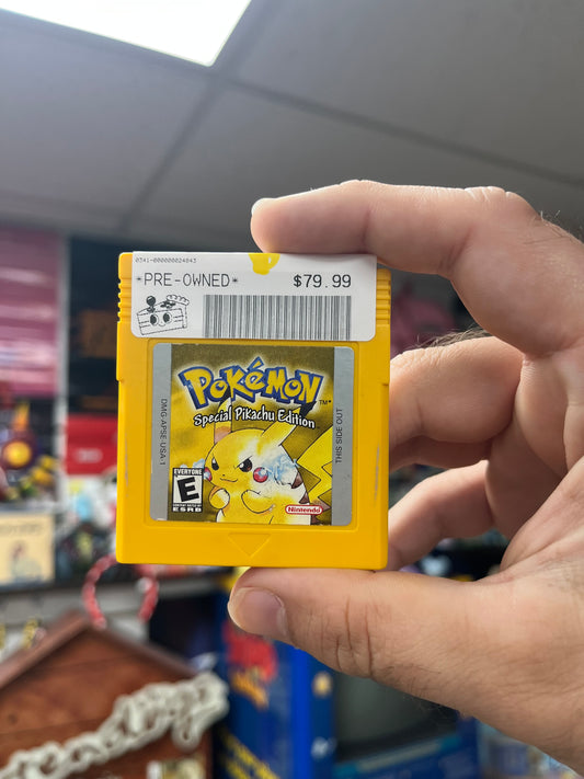 Pokemon Yellow - GameBoy Loose