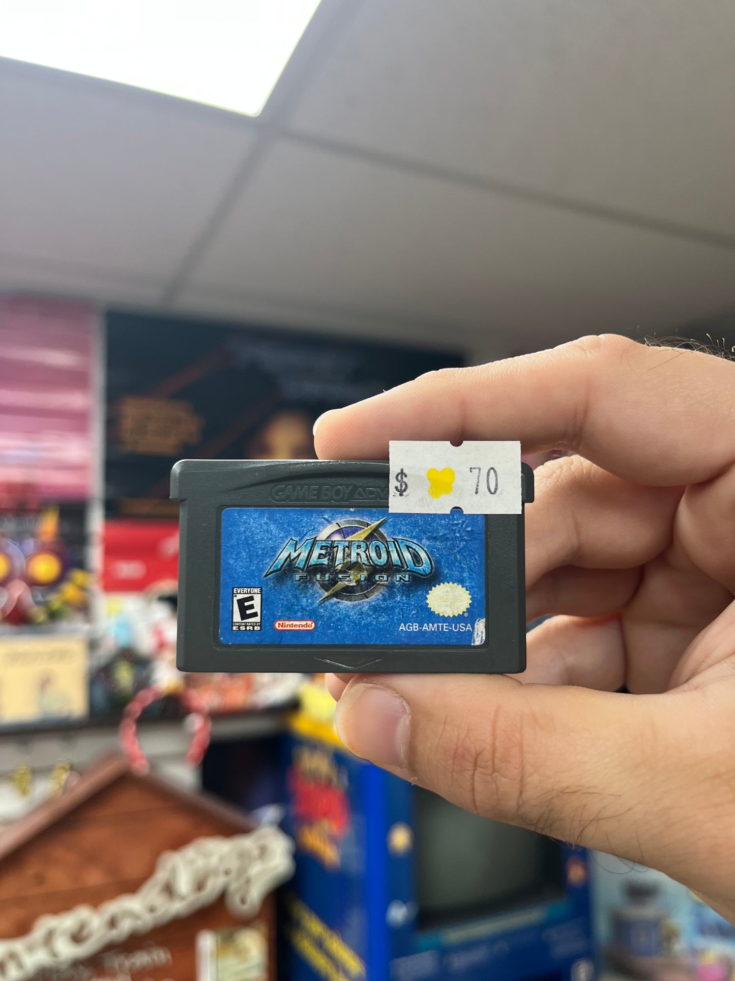Metroid Fusion - GBA Loose