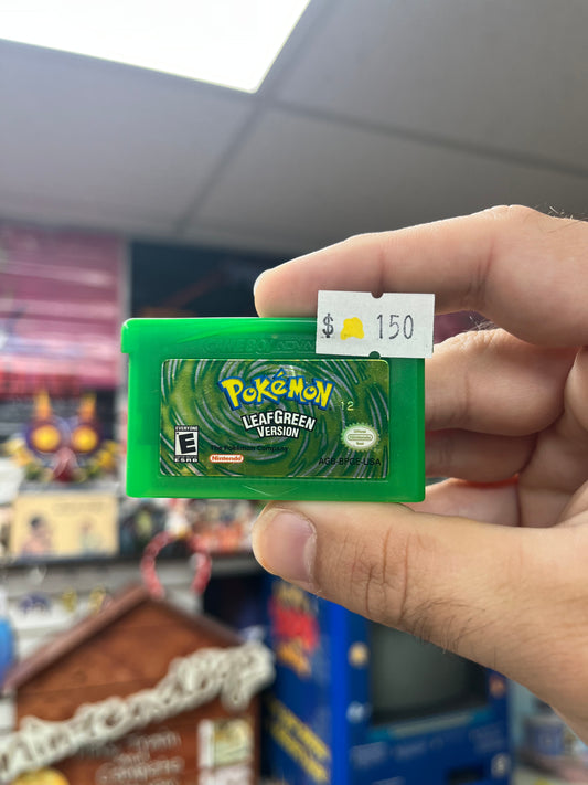 Pokemon Leafgreen Version - GBA Loose