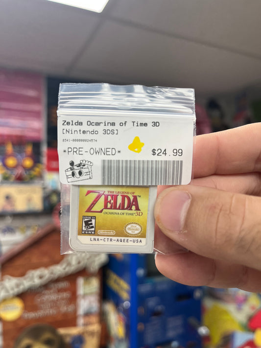 Zelda Ocarina of Time 3D - 3DS Loose