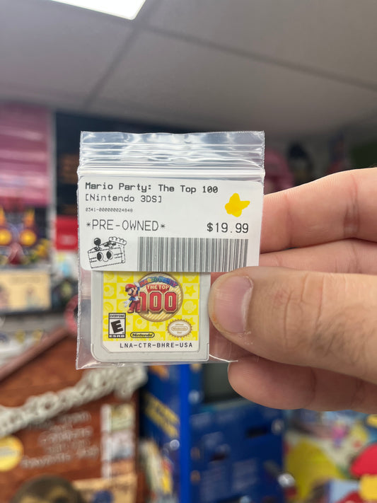 Mario Party: The Top 100 - 3DS Loose