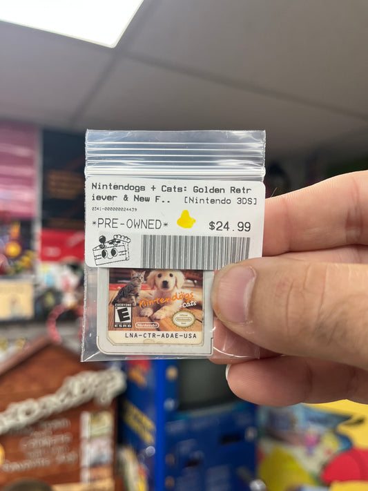 Nintendogs + Cats: Golden Retriever & Friends - DS Loose
