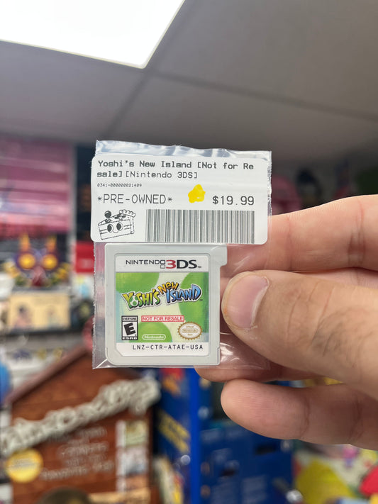 Yoshi's New Island [Not for Resale] - 3DS Loose