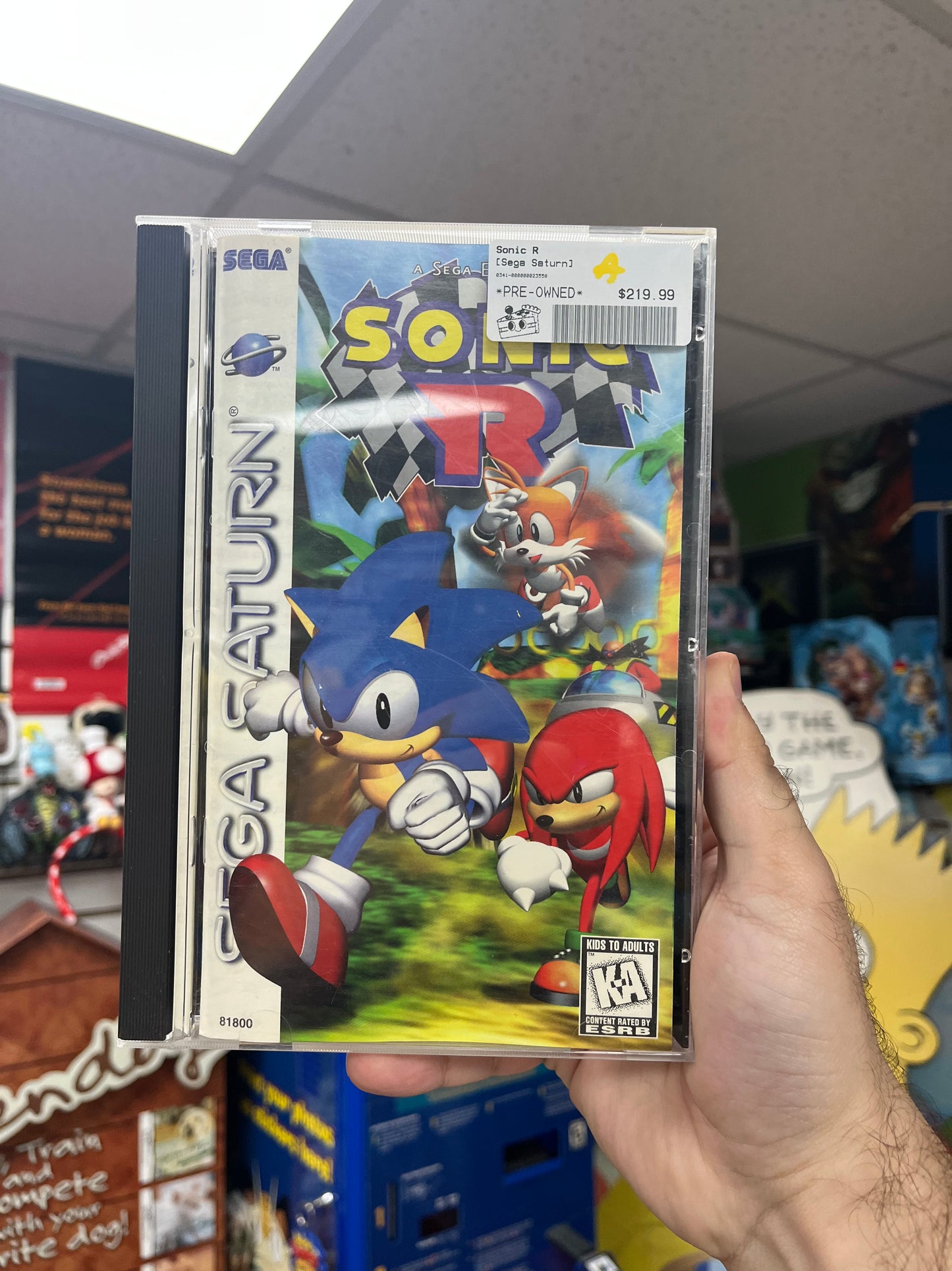 Sonic R - Sega Saturn CiB