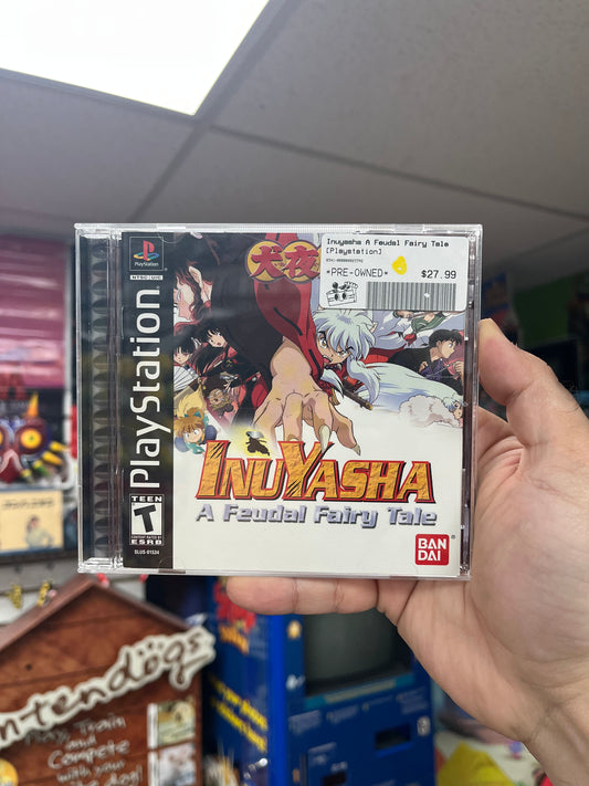 InuYasha A Feudal Fairy Tale - PS1 CiB