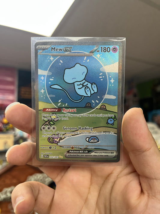 Pokemon TCG Paldean Fates | Mew ex Special Illustration Rare (Bubble Mew)
