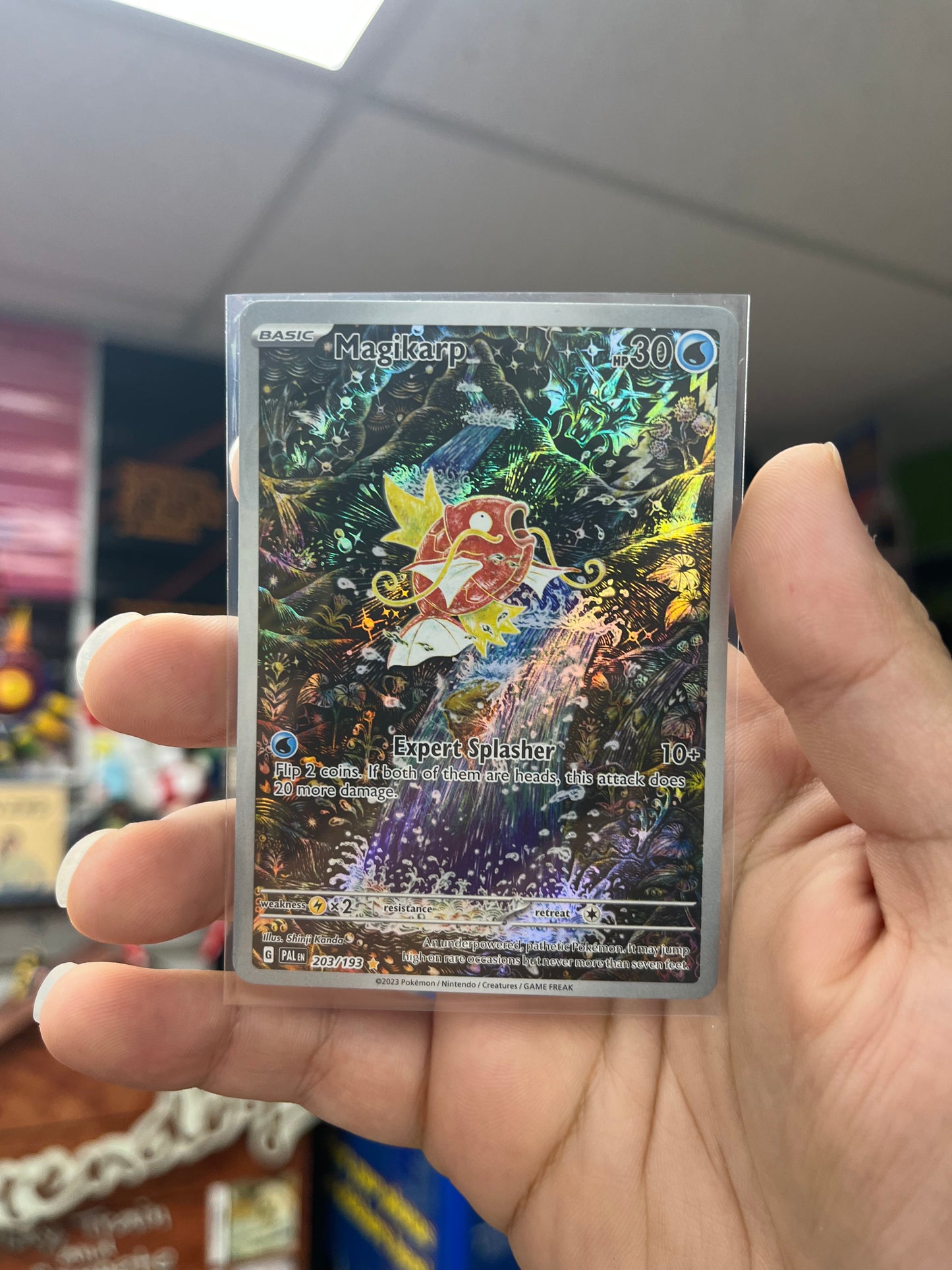 Pokemon TCG Paldea Evolved | Magikarp Illustration Rare