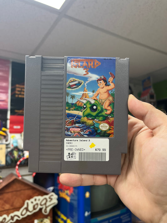 Adventure Island 3 - NES Loose