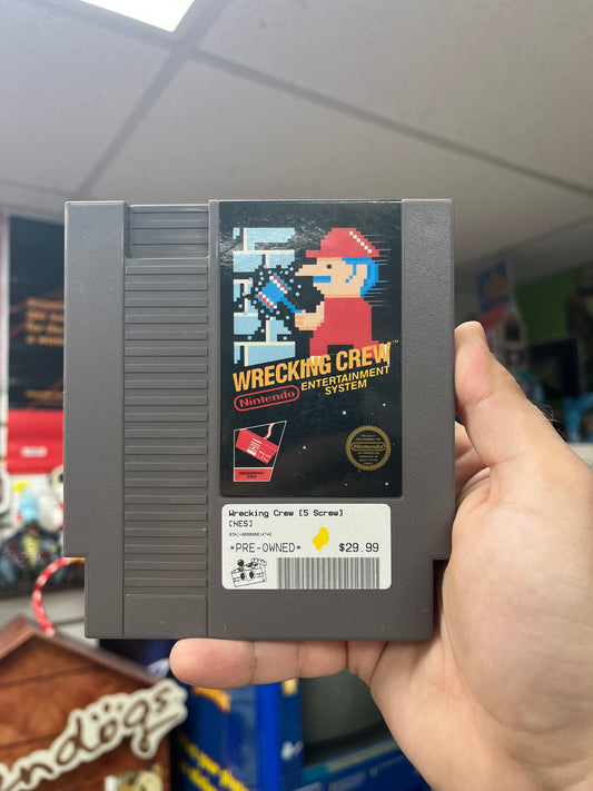 Wrecking Crew [5 Screw] - NES Loose