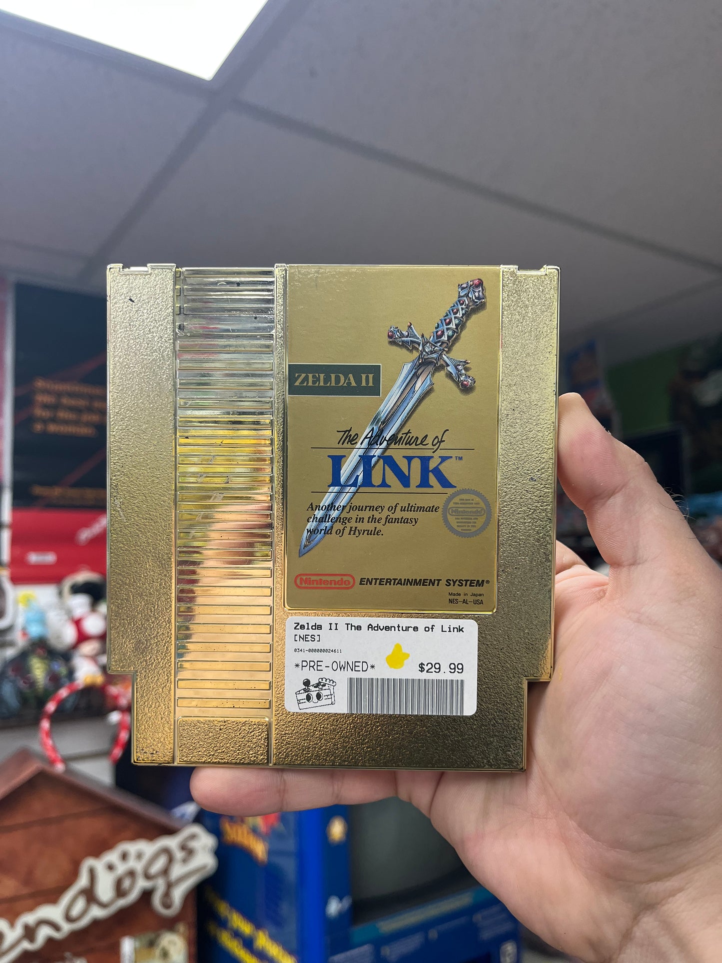 Zelda II The Adventure of Link - NES Loose
