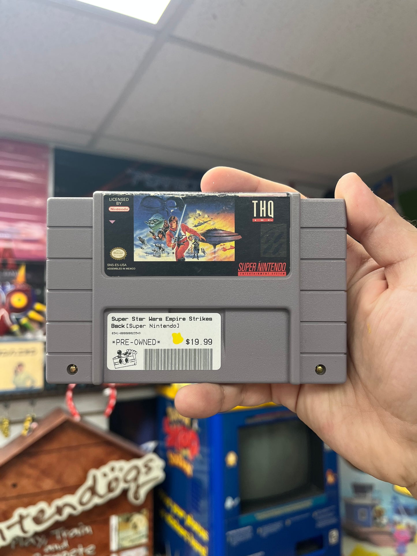 Super Star Wars Empire Strikes Back - SNES Loose