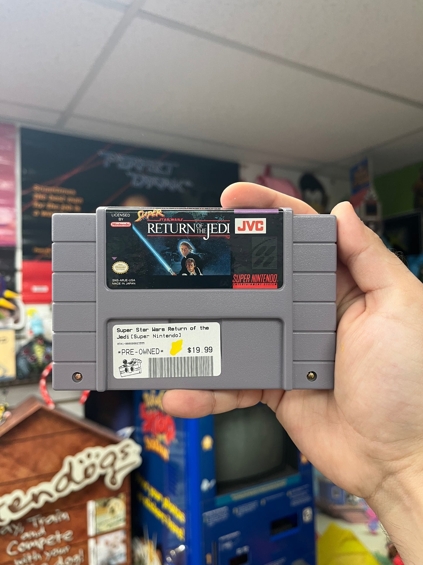 Super Star Wars Return of the Jedi - SNES Loose