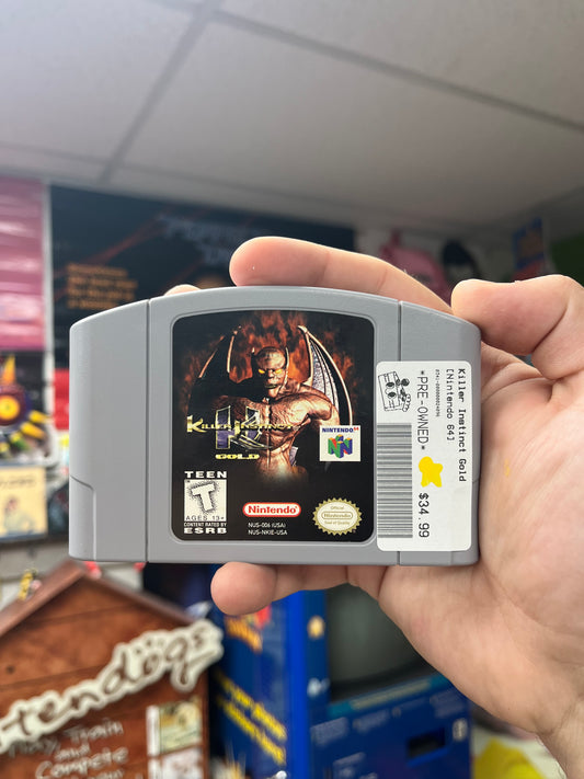 Killer Instinct Gold - N64 Loose