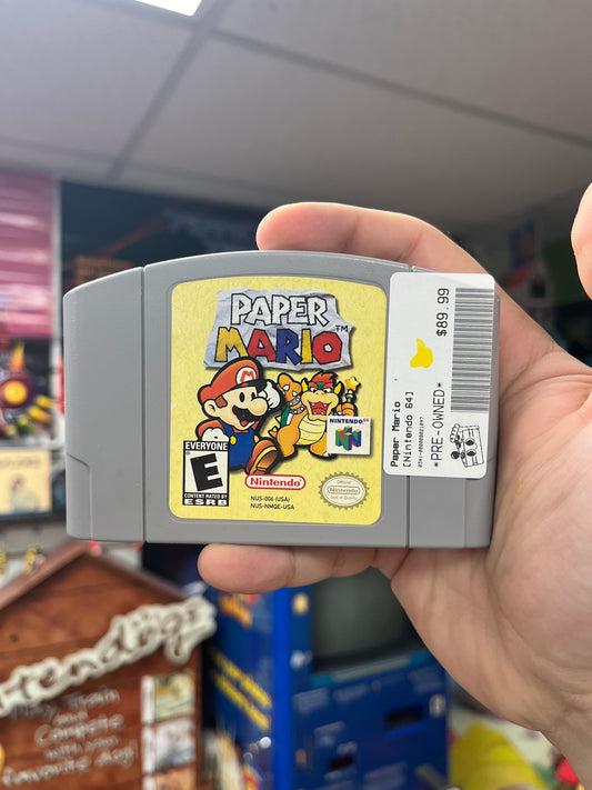 Paper Mario - N64 Loose