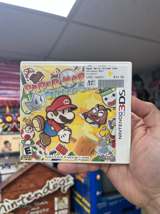 Paper Mario Sticker Star - 3DS CiB