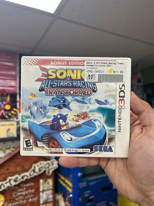 Sonic & All Stars Racing Transformed - 3DS CiB