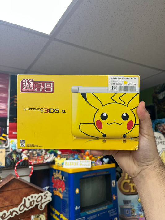 3DS XL Pikachu Edition - CiB