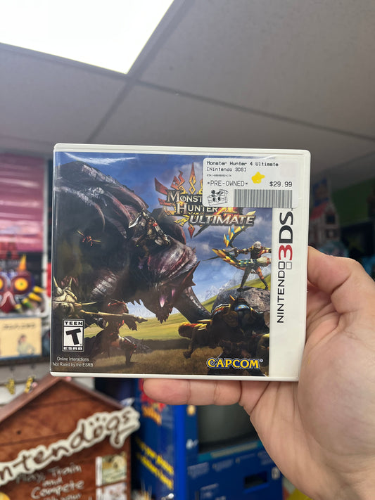Monster Hunter 4 Ultimate - 3DS CiB