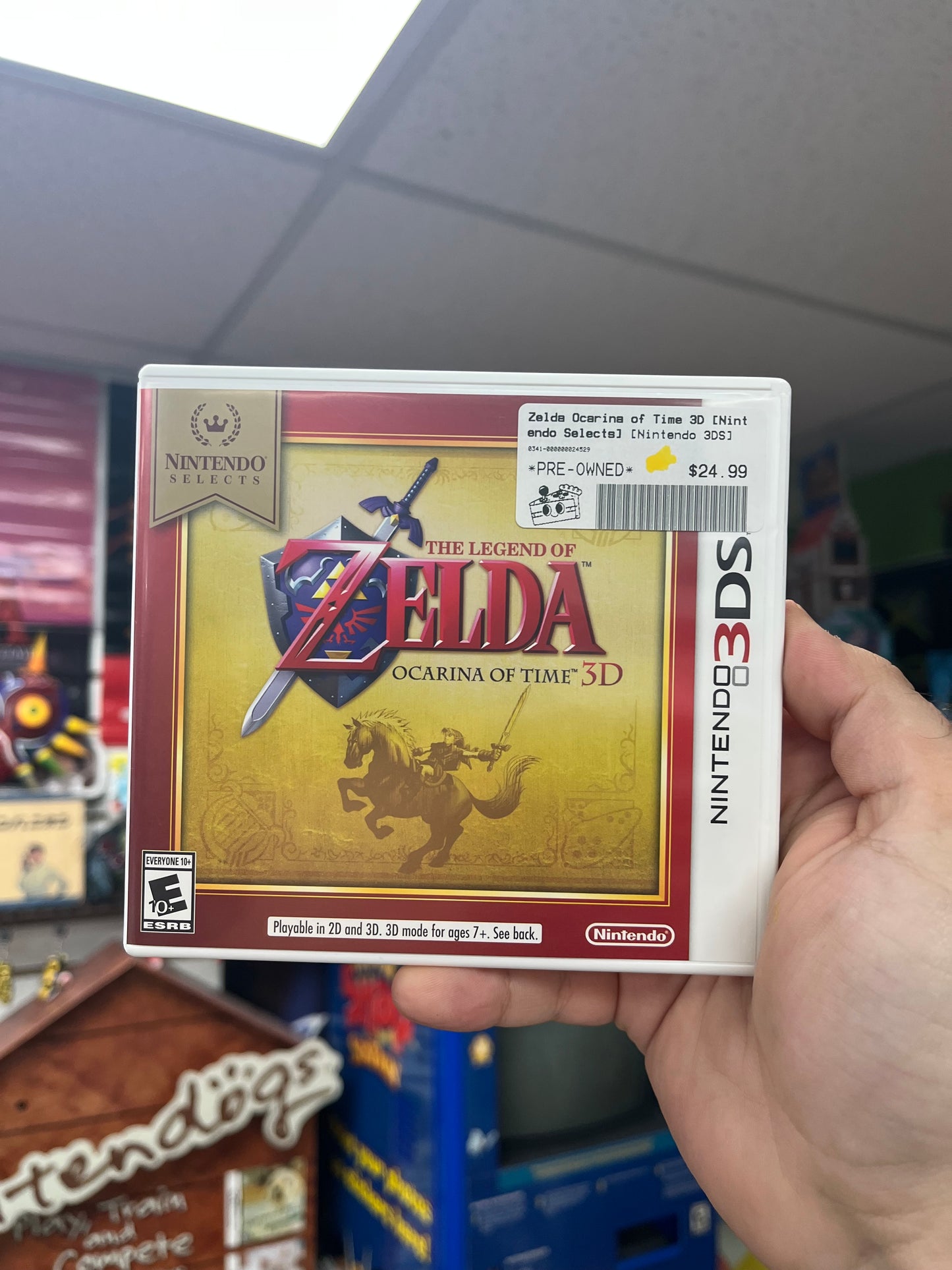 Zelda: Ocarina of Time 3D - 3DS CiB