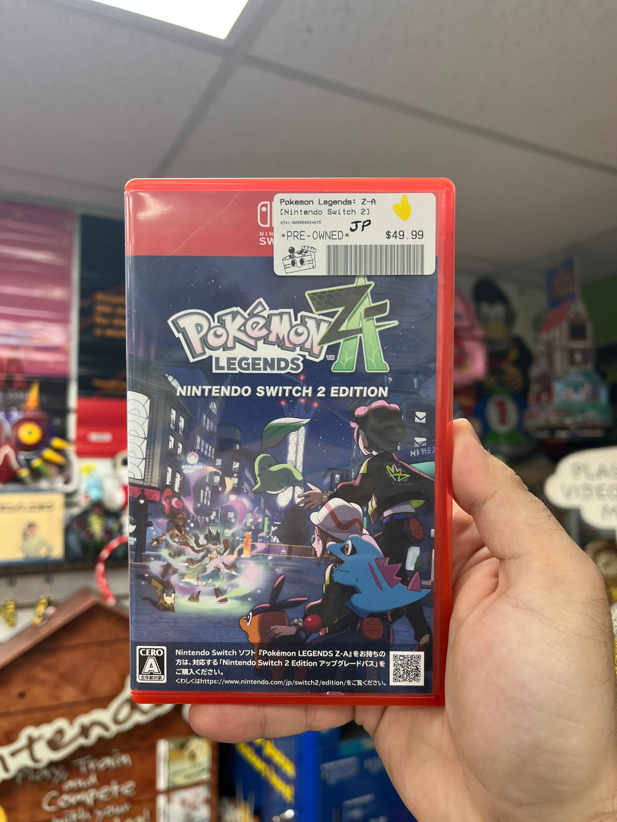 Pokemon Legends: Z-A - JP Switch 2 CiB