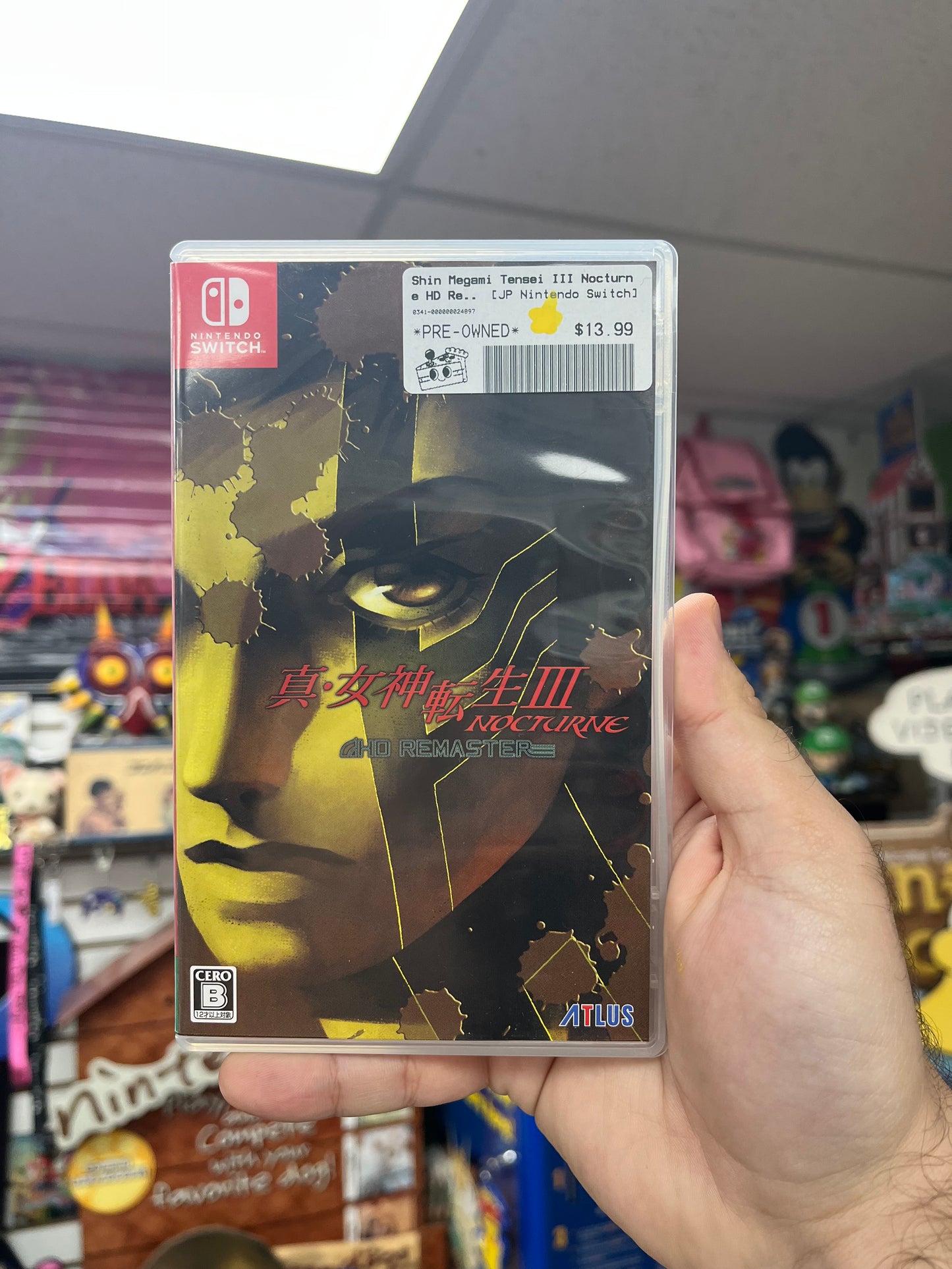 Shin Megami Tensei III Nocturne HD Remaster - JP Switch CiB