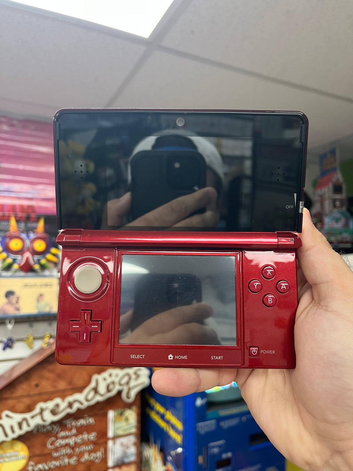 3DS Flame Red