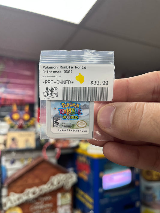 Pokemon Rumble World - 3DS Loose