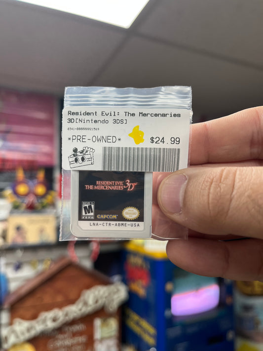 Resident Evil: The Mercenaries 3D - 3DS Loose