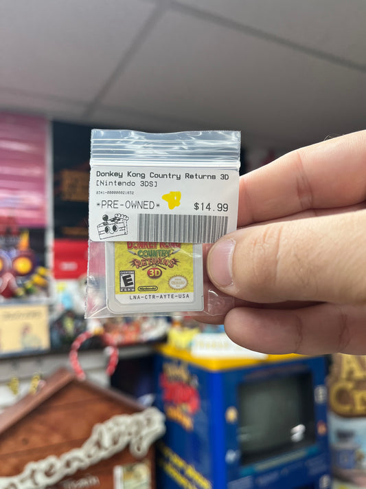 Donkey Kong Country Returns 3D - 3DS Loose