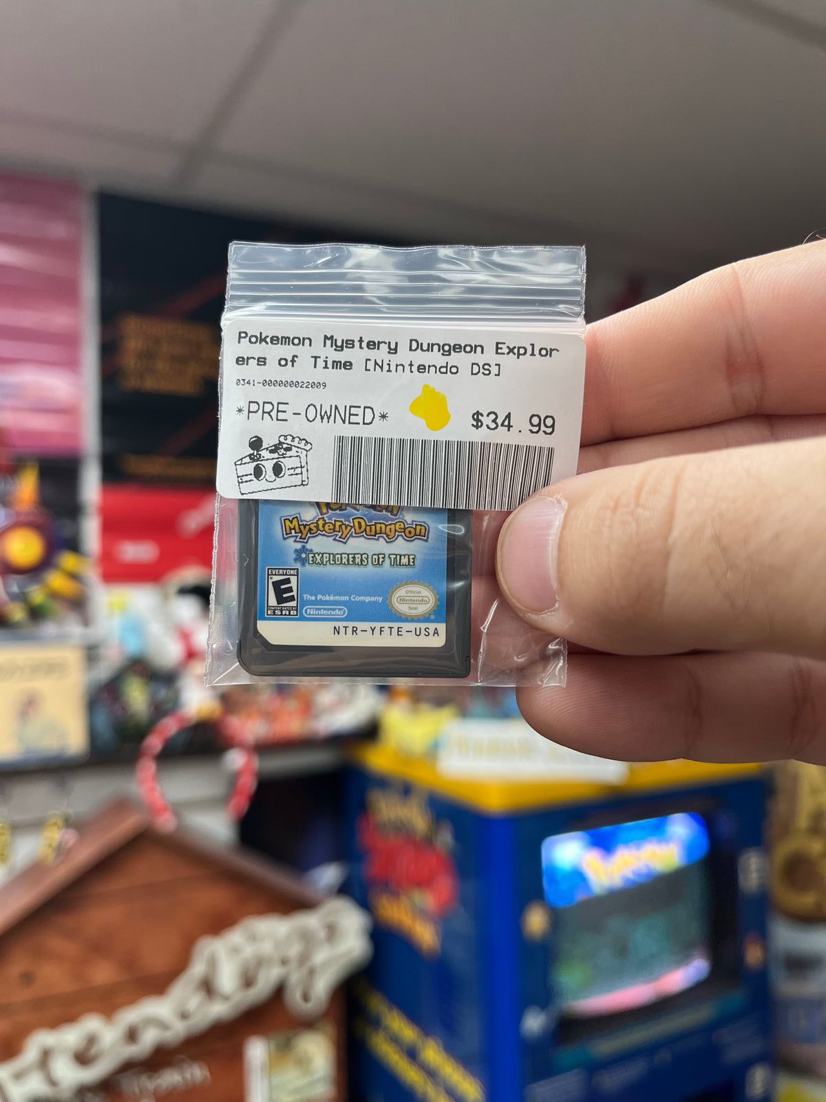 Pokemon Mystery Dungeon Explorers of Time - DS Loose