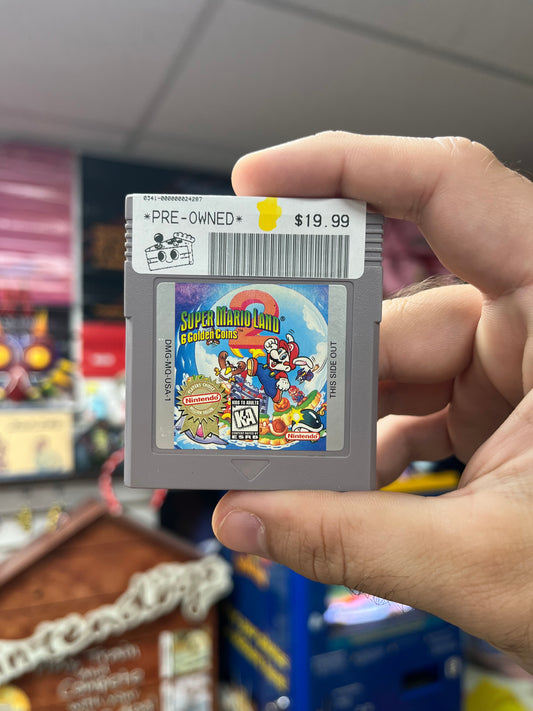 Super Mario Land 2: 6 Golden Coins - Gameboy Loose