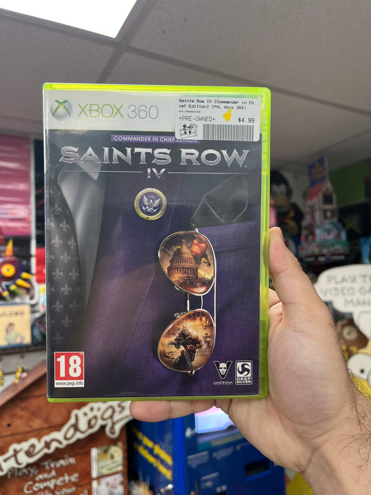 Saints Row IV [Commander in Chief Edition] - PAL Xbox 360 CiB