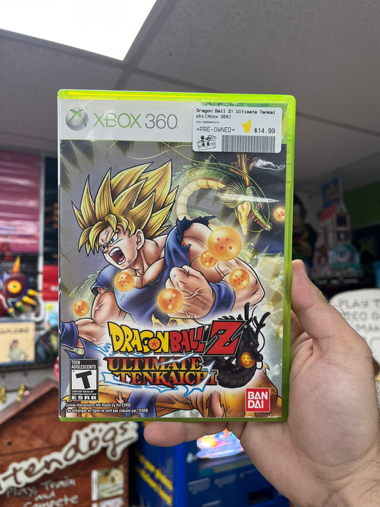 Dragon Ball Z Ultimate Tenkaichi - Xbox 360 CiB