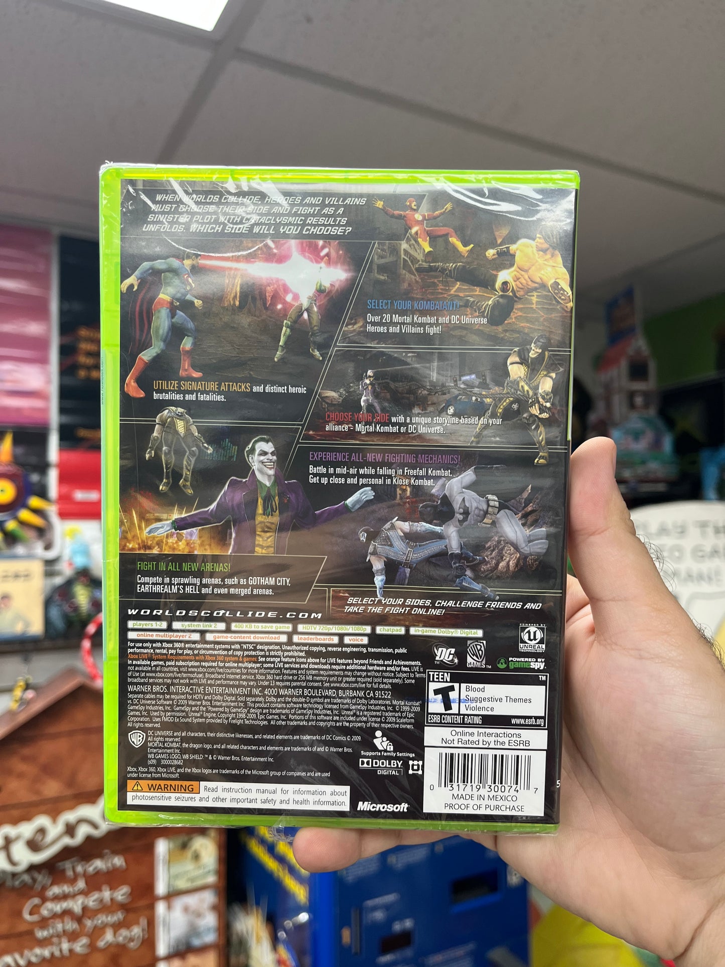 Mortal Kombat vs. DC Universe - Xbox 360 Sealed