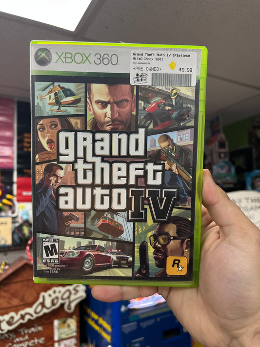 Grand Theft Auto IV - Xbox 360 CiB
