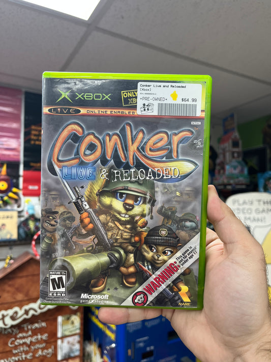 Conker Live & Reloaded - Xbox CiB
