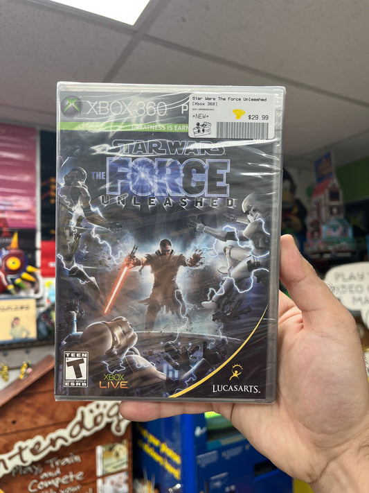 Star Wars The Force Unleashed [Platinum Hits] - Xbox 360 Sealed