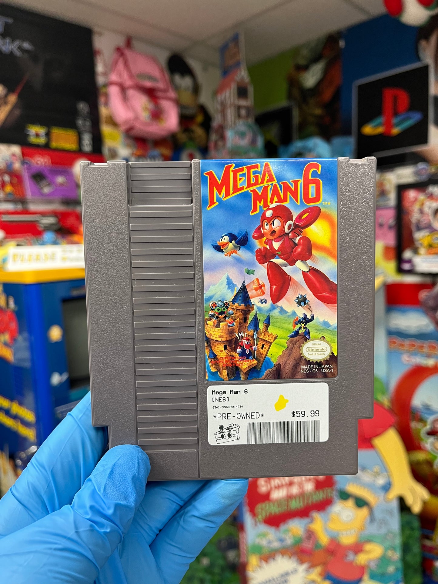 Mega Man 6 - NES Loose