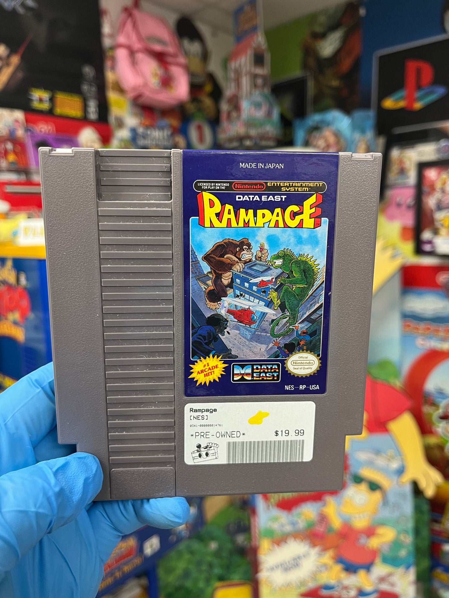 Rampage - NES Loose