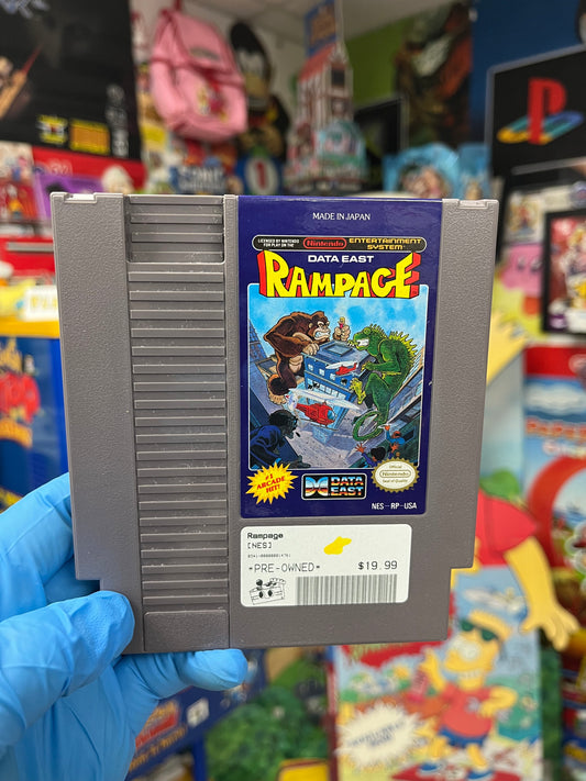 Rampage - NES Loose